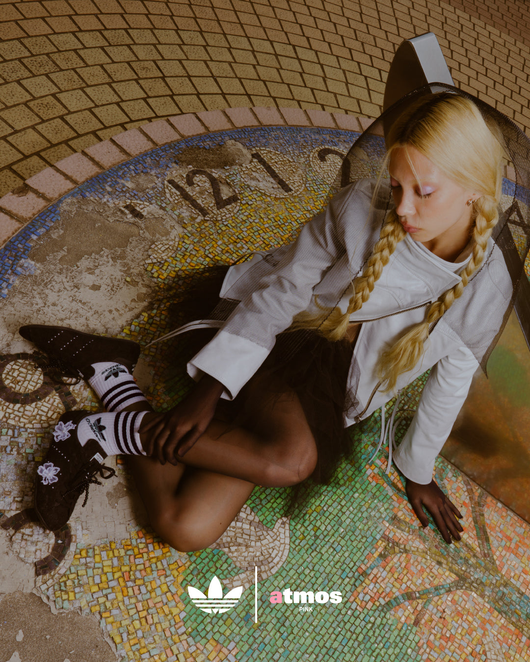 adidas Originals x atmos Pink Stan Smith LO Pro