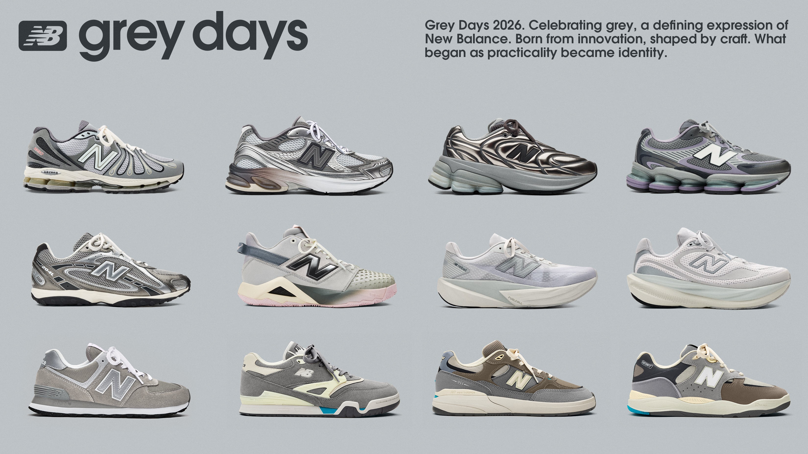 New Balance Grey Days 2026