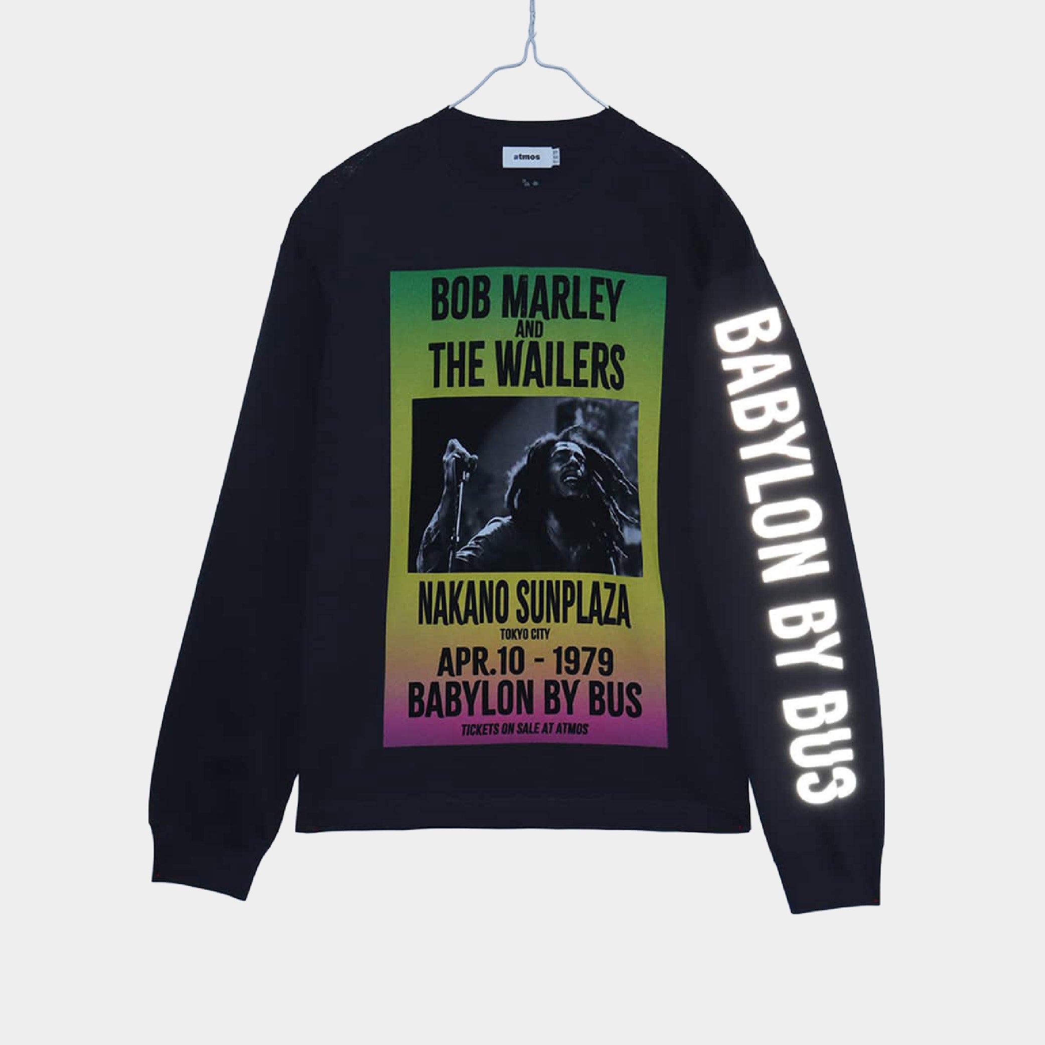 希少 atmos x BOB MARLEY BABYLON BY BUS 2XL atmos x BOB MARLEY 