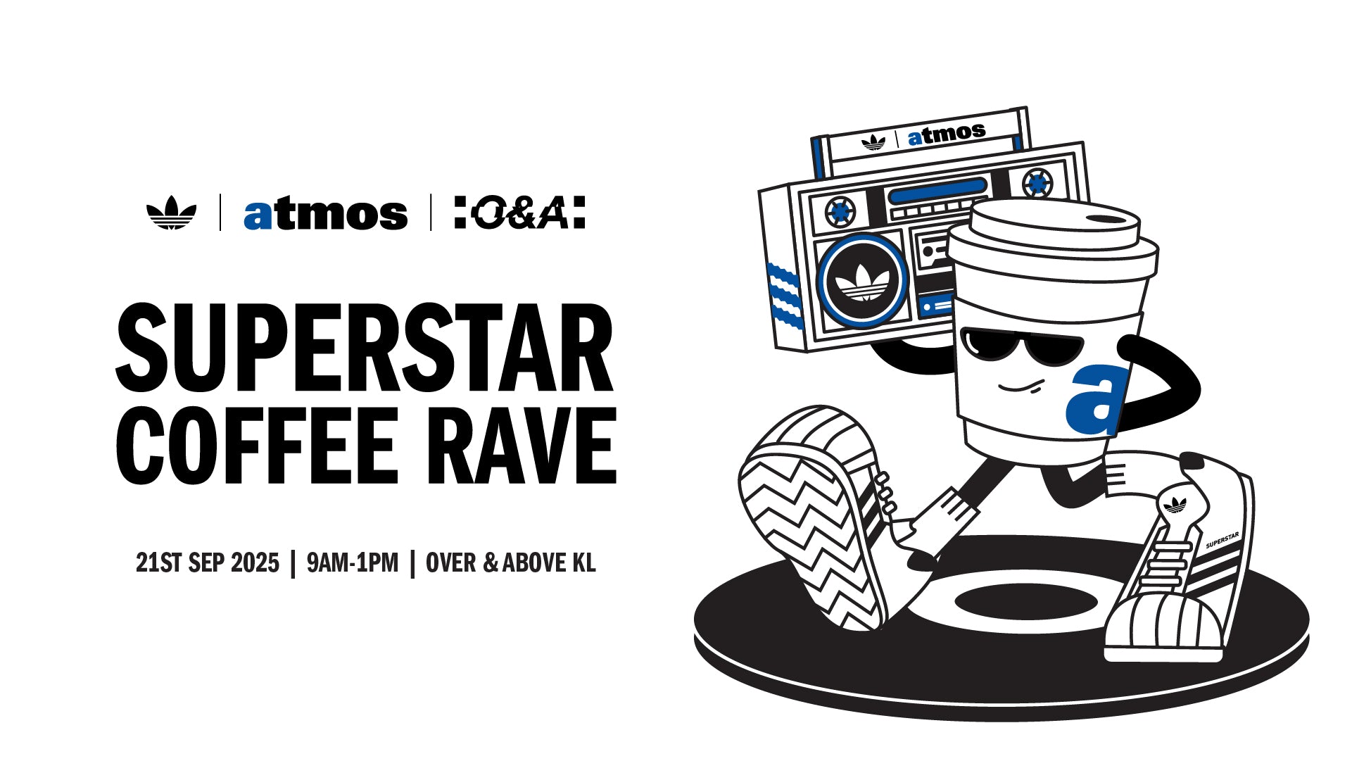 Adidas Summer Rave adidas & atmos Presents: Coffee Rave Party – atmos Kuala Lumpur