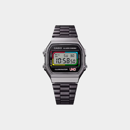 Casio x UNO™ Vintage A168WEUC-1A atmos Kuala Lumpur