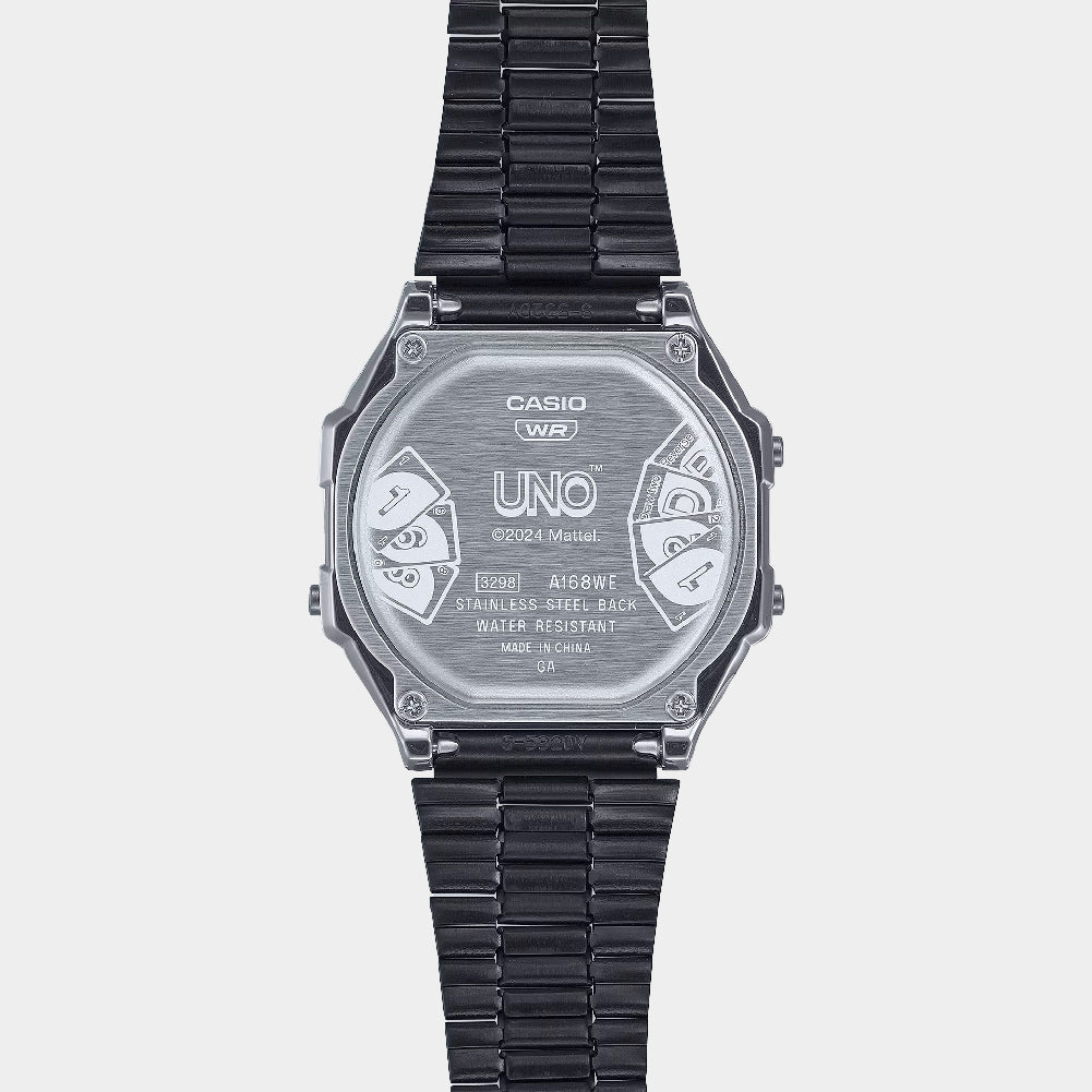 Casio x UNO™ Vintage A168WEUC-1A atmos Kuala Lumpur