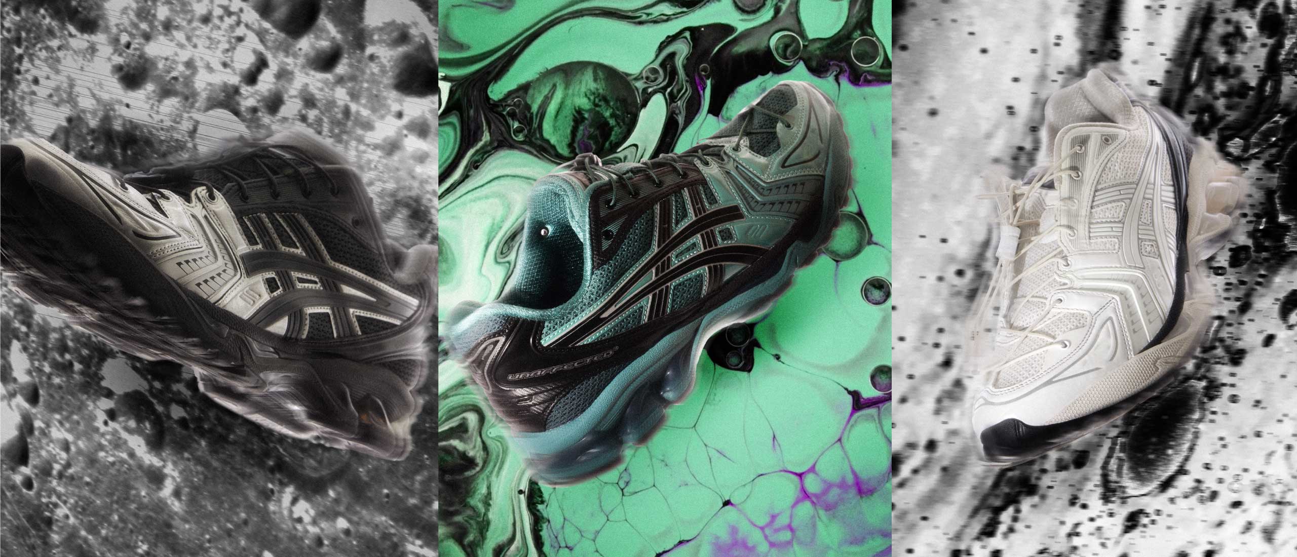 ASICS unveils its first collaboration with UNAFFECTED, the GEL-KAYANO™ 14 sneaker 'INFINITE WONDERS