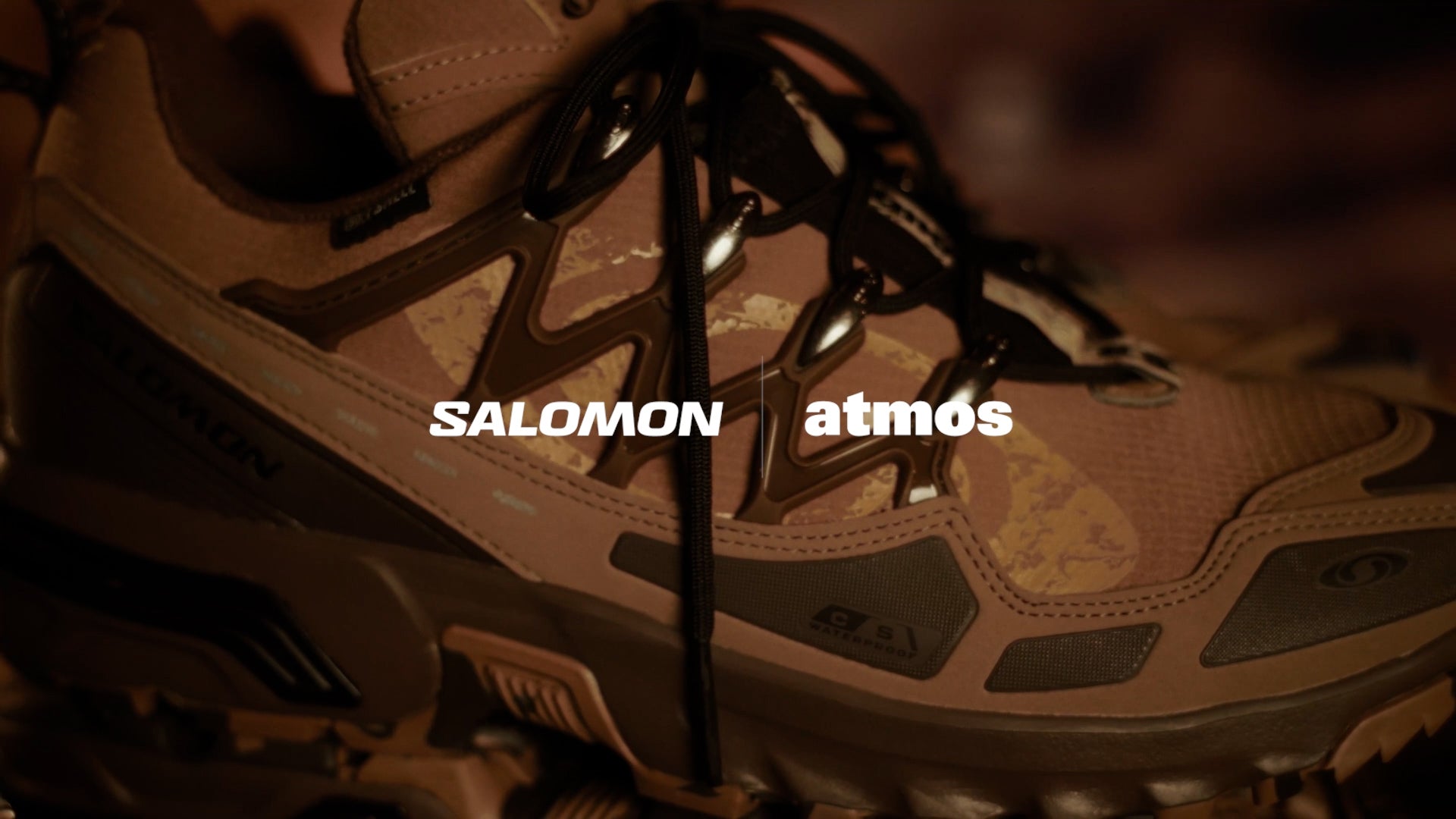 atmos and Salomon partner up again to present the Salomon ACS + CSWP atmos “Strata Fossil”