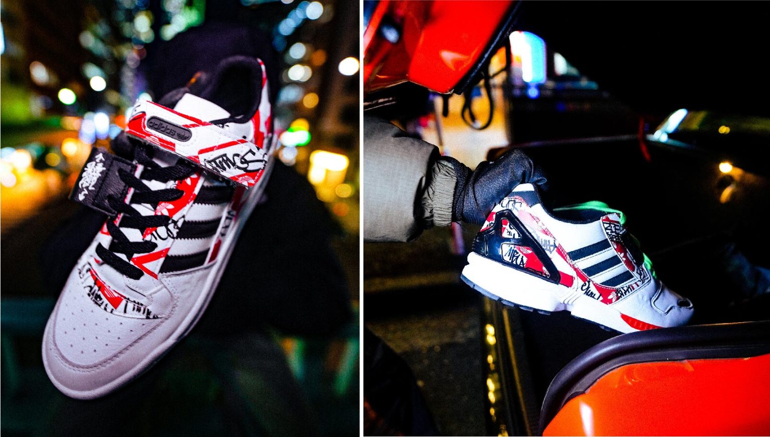 REWORKING ZX 8000 & FORUM LOW | ADIDAS ORIGINALS x ATMOS “GRAFFITI PACK”