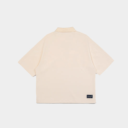 ButNotReally™ Interlock Oversized Polo Tee