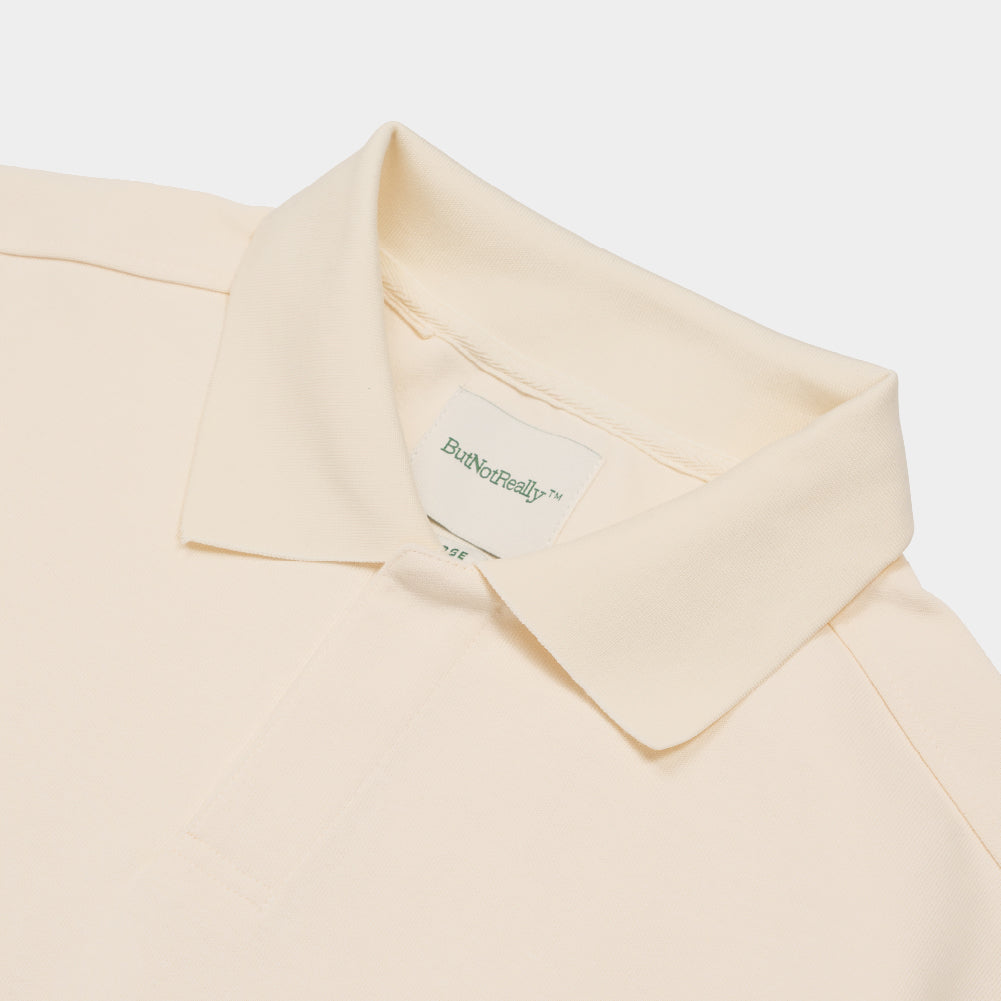ButNotReally™ Interlock Oversized Polo Tee