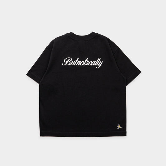 ButNotReally™ Graphic Cotton Oversized Cropped Tee