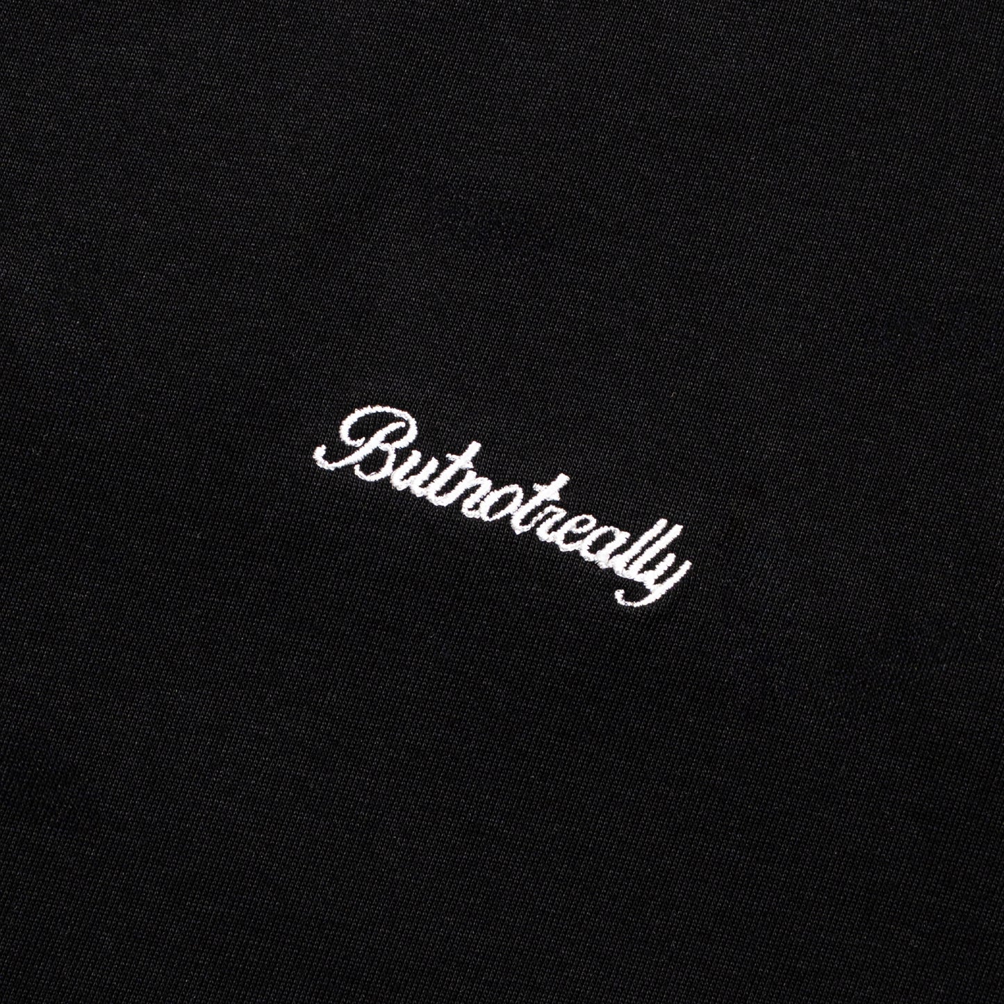 ButNotReally™ Graphic Cotton Oversized Cropped Tee