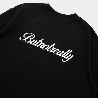 ButNotReally™ Graphic Cotton Oversized Cropped Tee