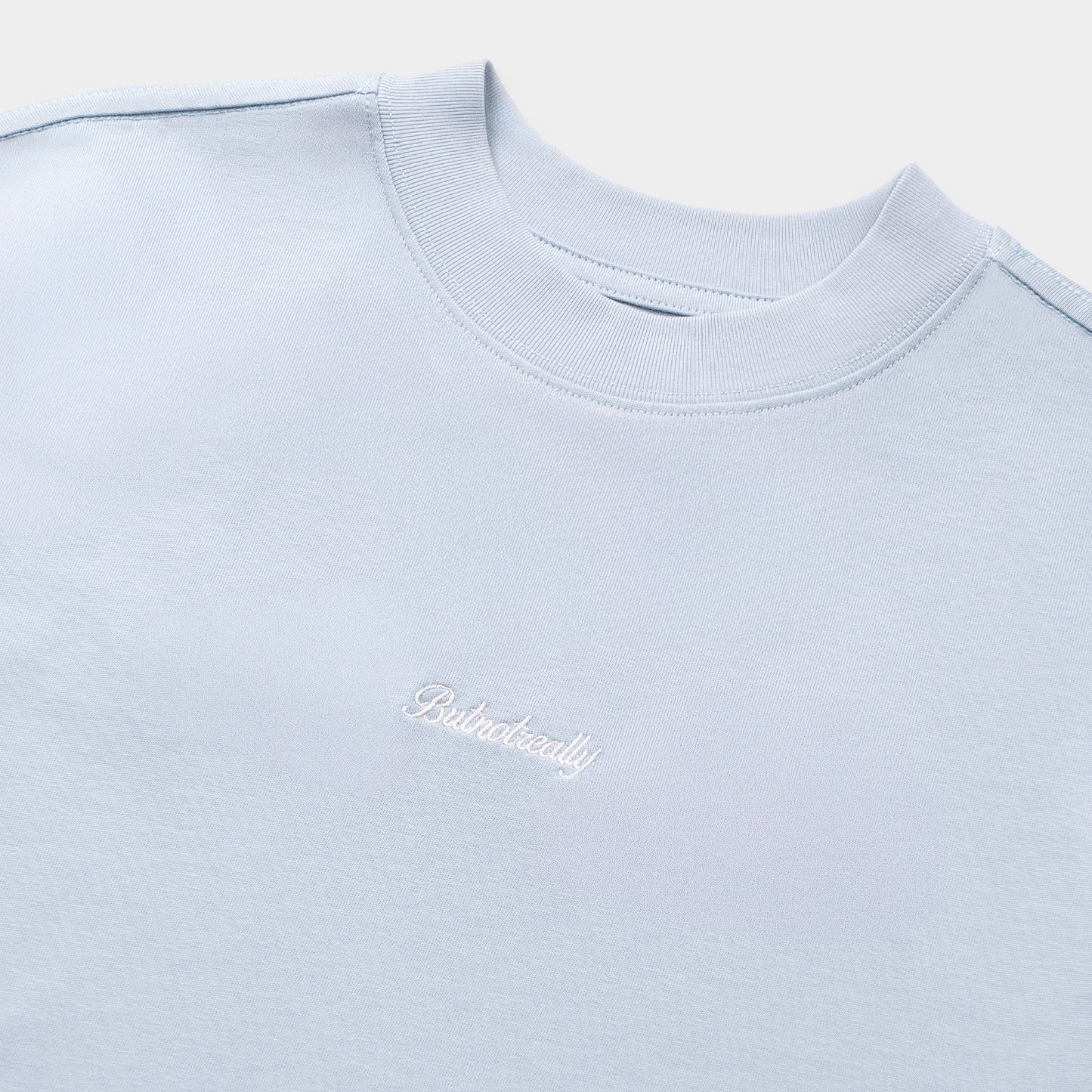 ButNotReally™ Graphic Cotton Oversized Cropped Tee