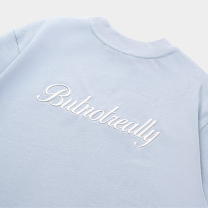 ButNotReally™ Graphic Cotton Oversized Cropped Tee