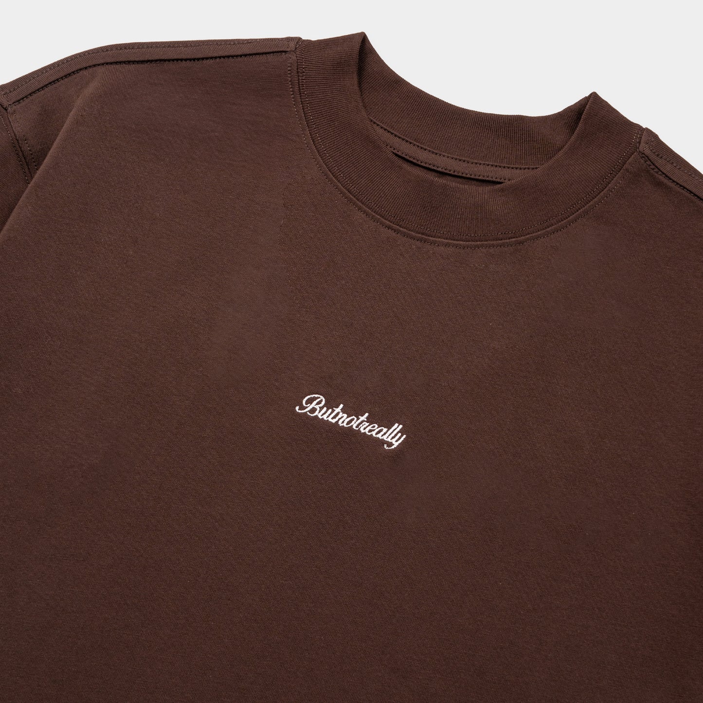 ButNotReally™ Graphic Cotton Oversized Cropped Tee