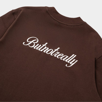 ButNotReally™ Graphic Cotton Oversized Cropped Tee