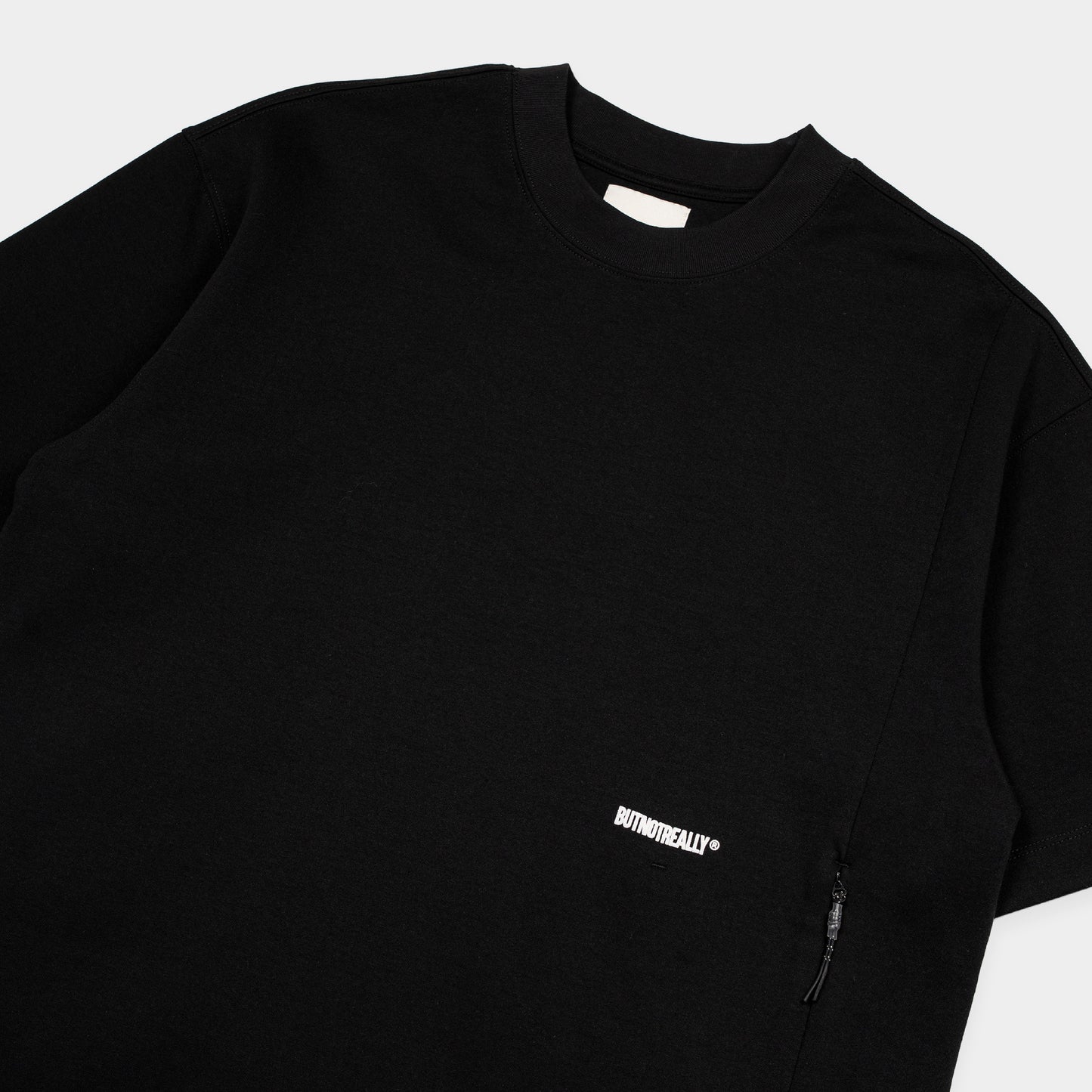ButNotReally™ Hidden Pocket Interlock Oversized Tee