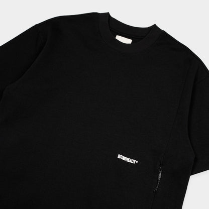 ButNotReally™ Hidden Pocket Interlock Oversized Tee