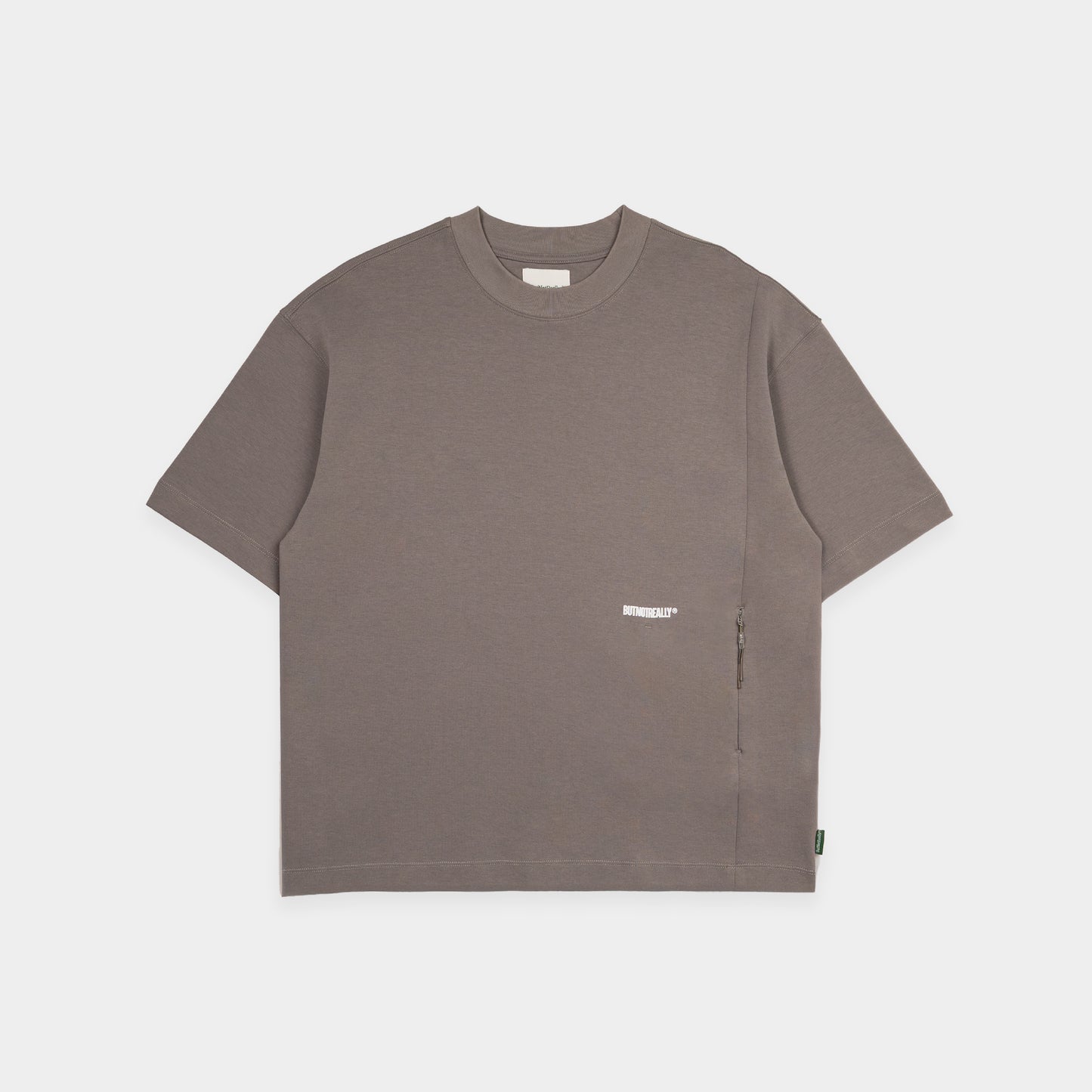 ButNotReally™ Hidden Pocket Interlock Oversized Tee