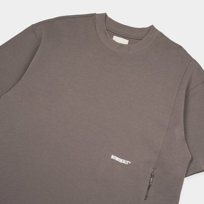 ButNotReally™ Hidden Pocket Interlock Oversized Tee