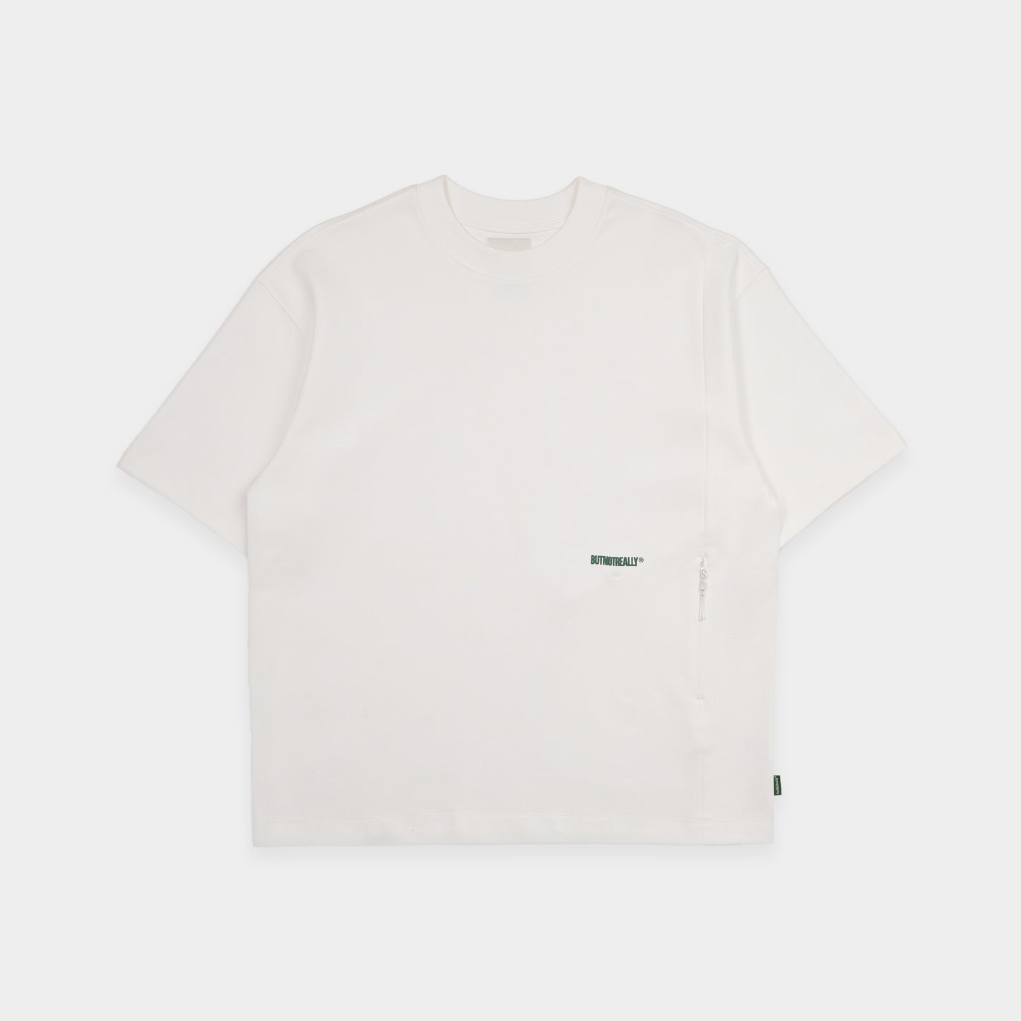 ButNotReally™ Hidden Pocket Interlock Oversized Tee