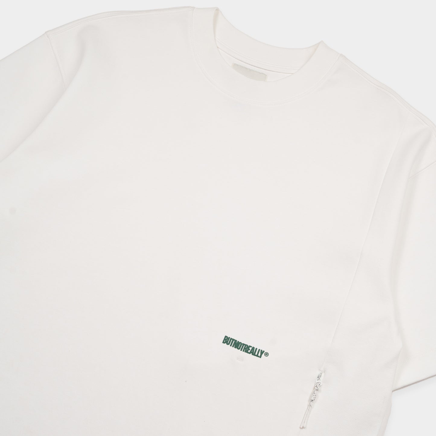 ButNotReally™ Hidden Pocket Interlock Oversized Tee