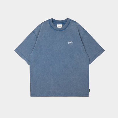 ButNotReally™ Stone-Washed Graphic Cotton Oversized Tee