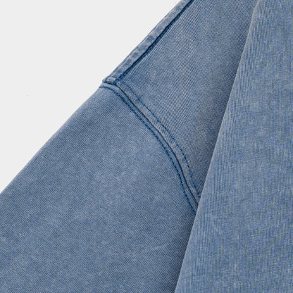 ButNotReally™ Stone-Washed Graphic Cotton Oversized Tee