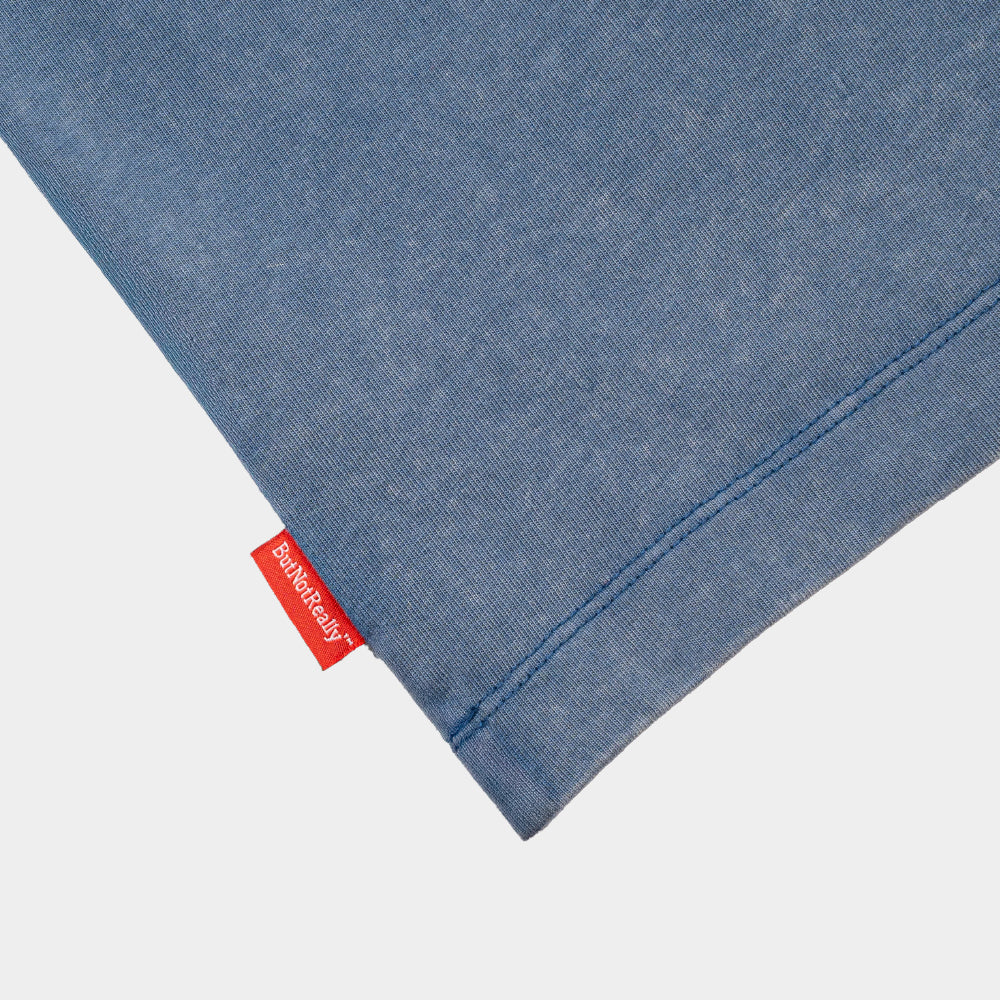 ButNotReally™ Stone-Washed Graphic Cotton Oversized Tee