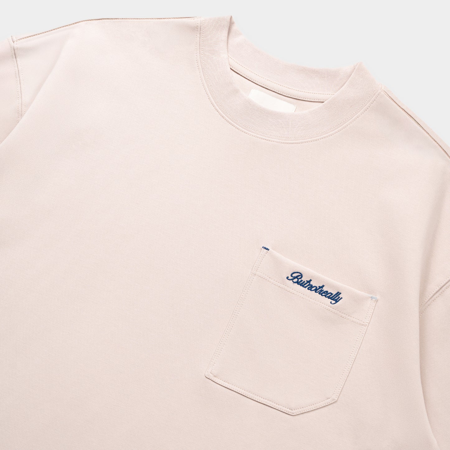 ButNotReally™ Interlock Oversized Pocket Tee