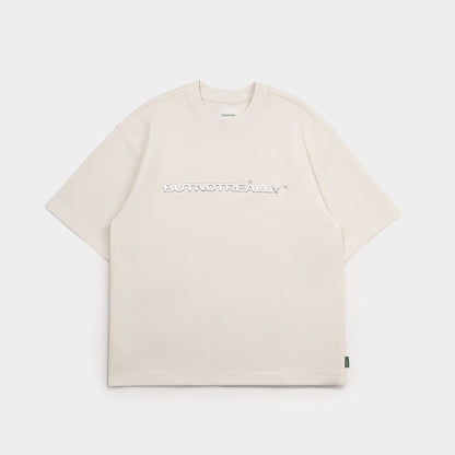 ButNotReally™ Graphic Neoprene Oversized Tee