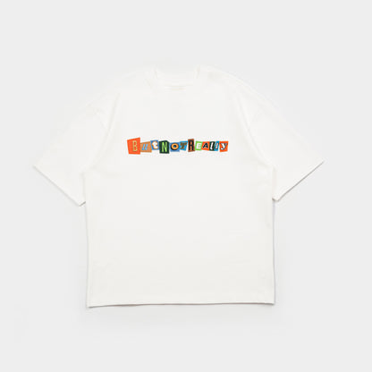 ButNotReally™ Graphic Interlock Oversized Tee