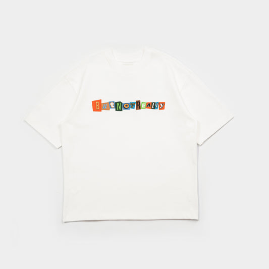 ButNotReally™ Graphic Interlock Oversized Tee