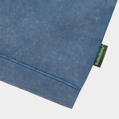 ButNotReally™ Stone-Washed Graphic Cotton Oversized Tee