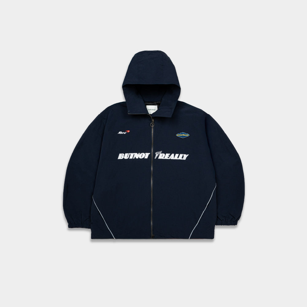 ButNotReally™ Graphic Nylon Oversized Windbreaker