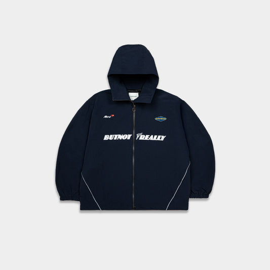 ButNotReally™ Graphic Nylon Oversized Windbreaker