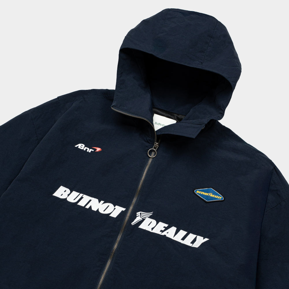 ButNotReally™ Graphic Nylon Oversized Windbreaker