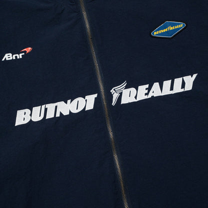 ButNotReally™ Graphic Nylon Oversized Windbreaker