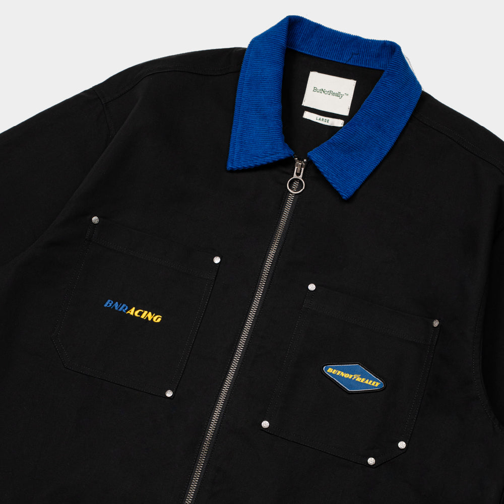 ButNotReally™ Graphic Cotton Oversized Workshirt