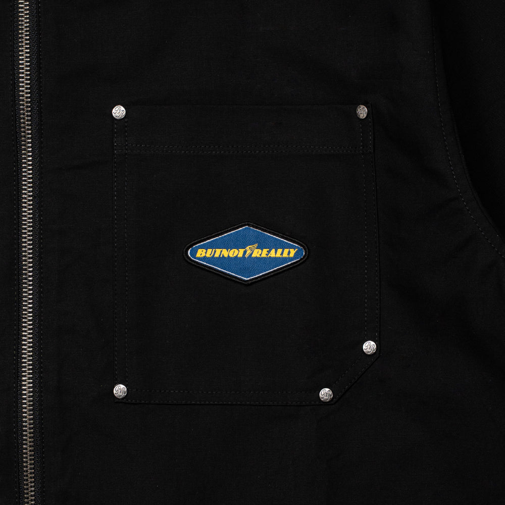 ButNotReally™ Graphic Cotton Oversized Workshirt