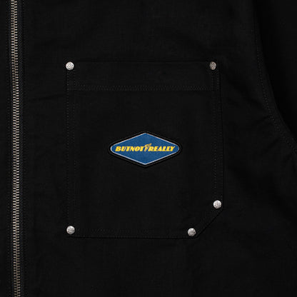 ButNotReally™ Graphic Cotton Oversized Workshirt