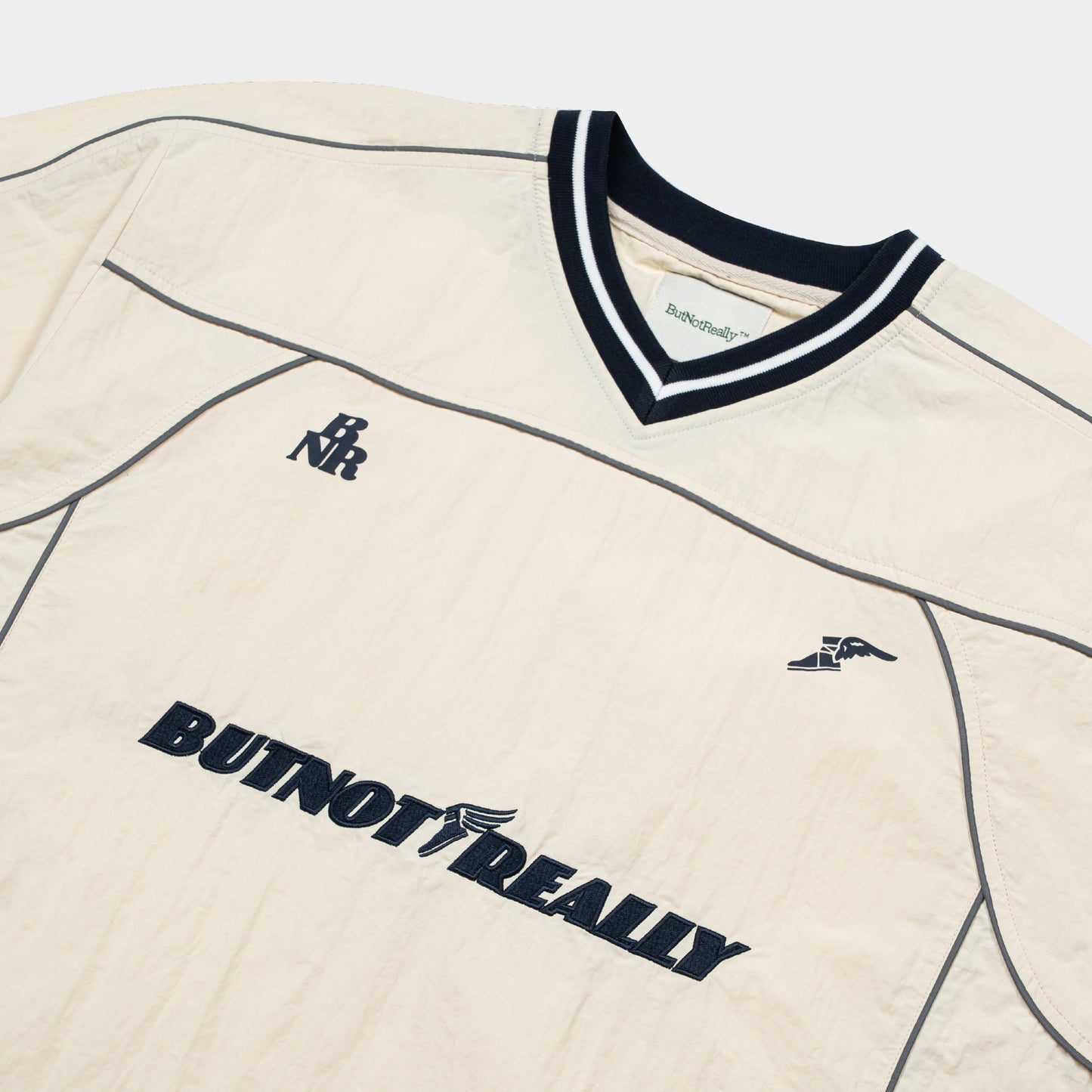 ButNotReally™ Graphic Nylon Oversized Tee