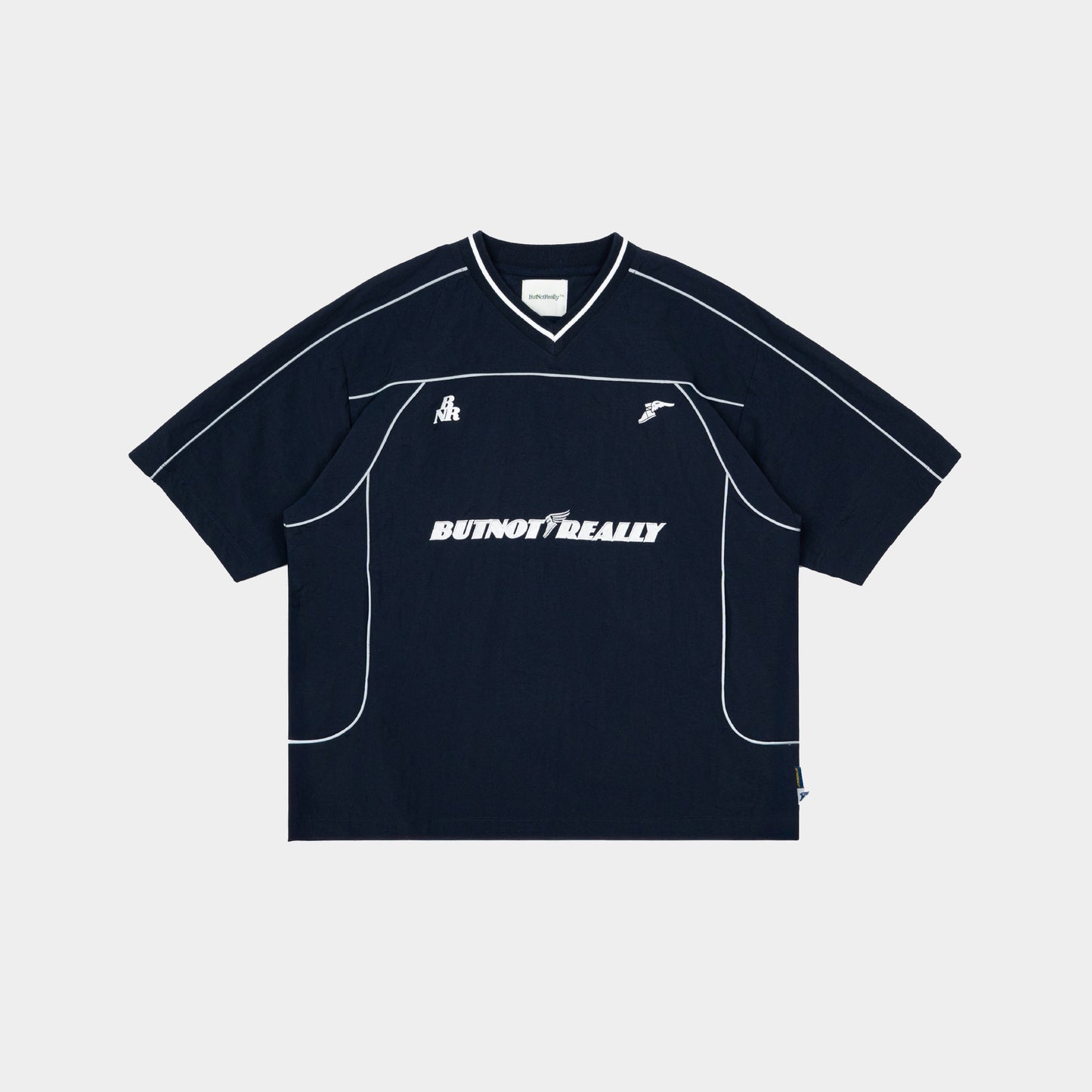 ButNotReally™ Graphic Nylon Oversized Tee