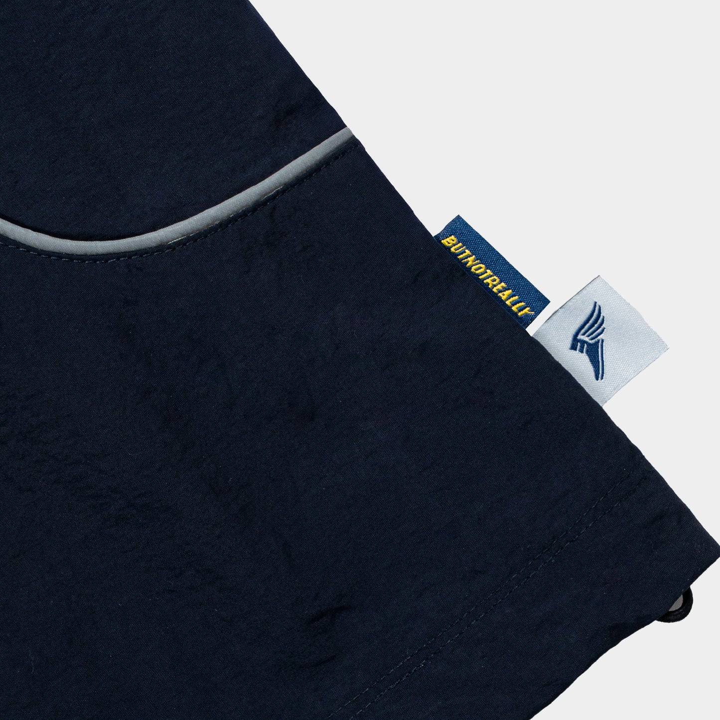 ButNotReally™ Graphic Nylon Oversized Tee