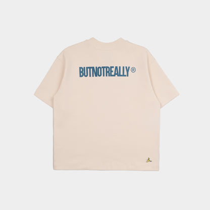 ButNotReally™ Graphic Interlock Cropped Tee