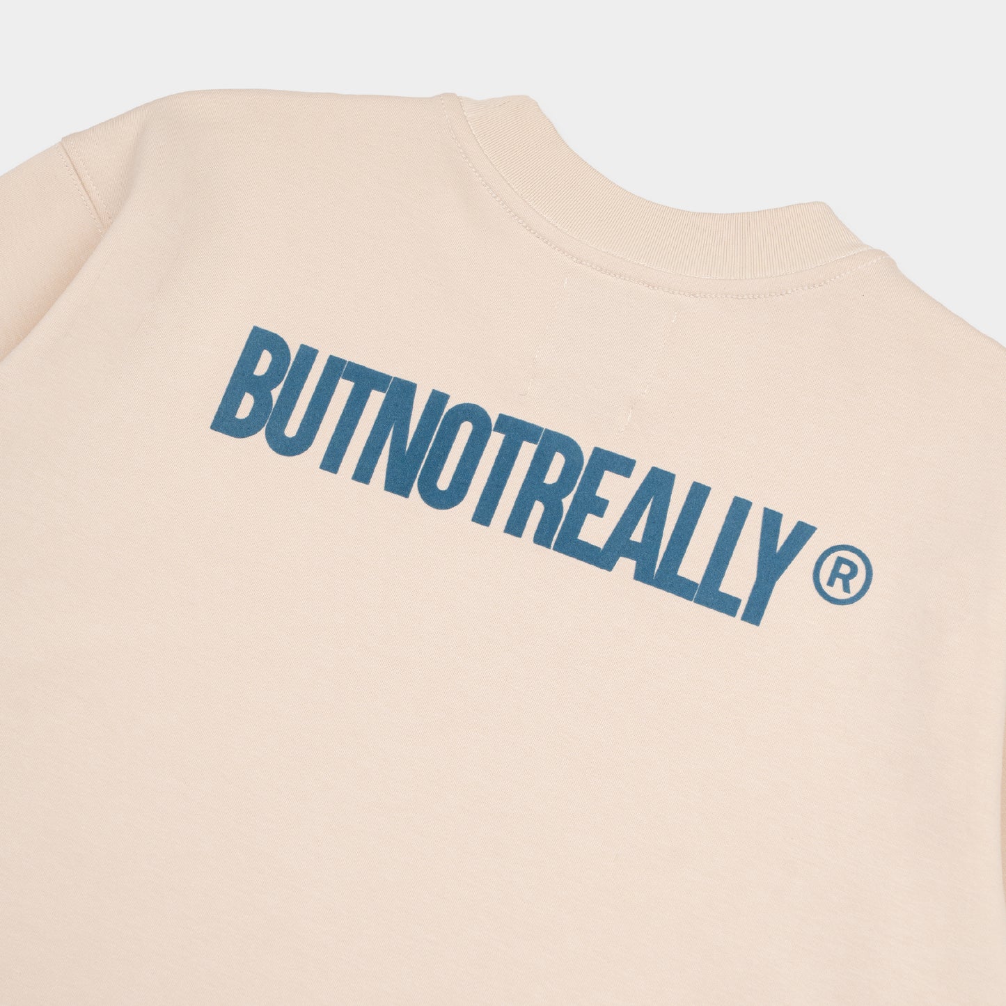 ButNotReally™ Graphic Interlock Cropped Tee