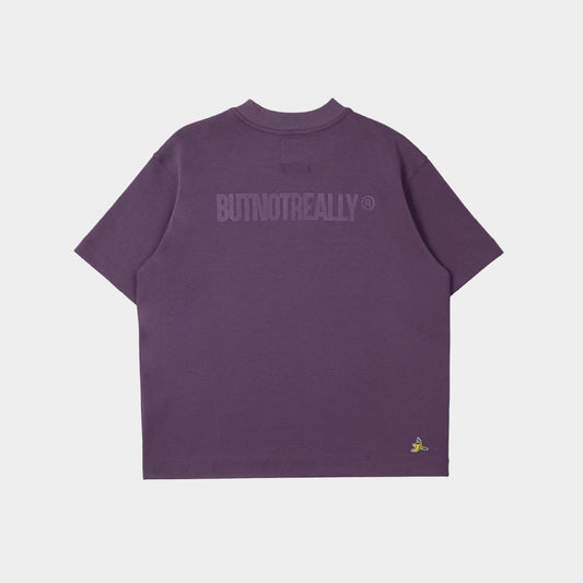 ButNotReally™ Graphic Interlock Cropped Tee