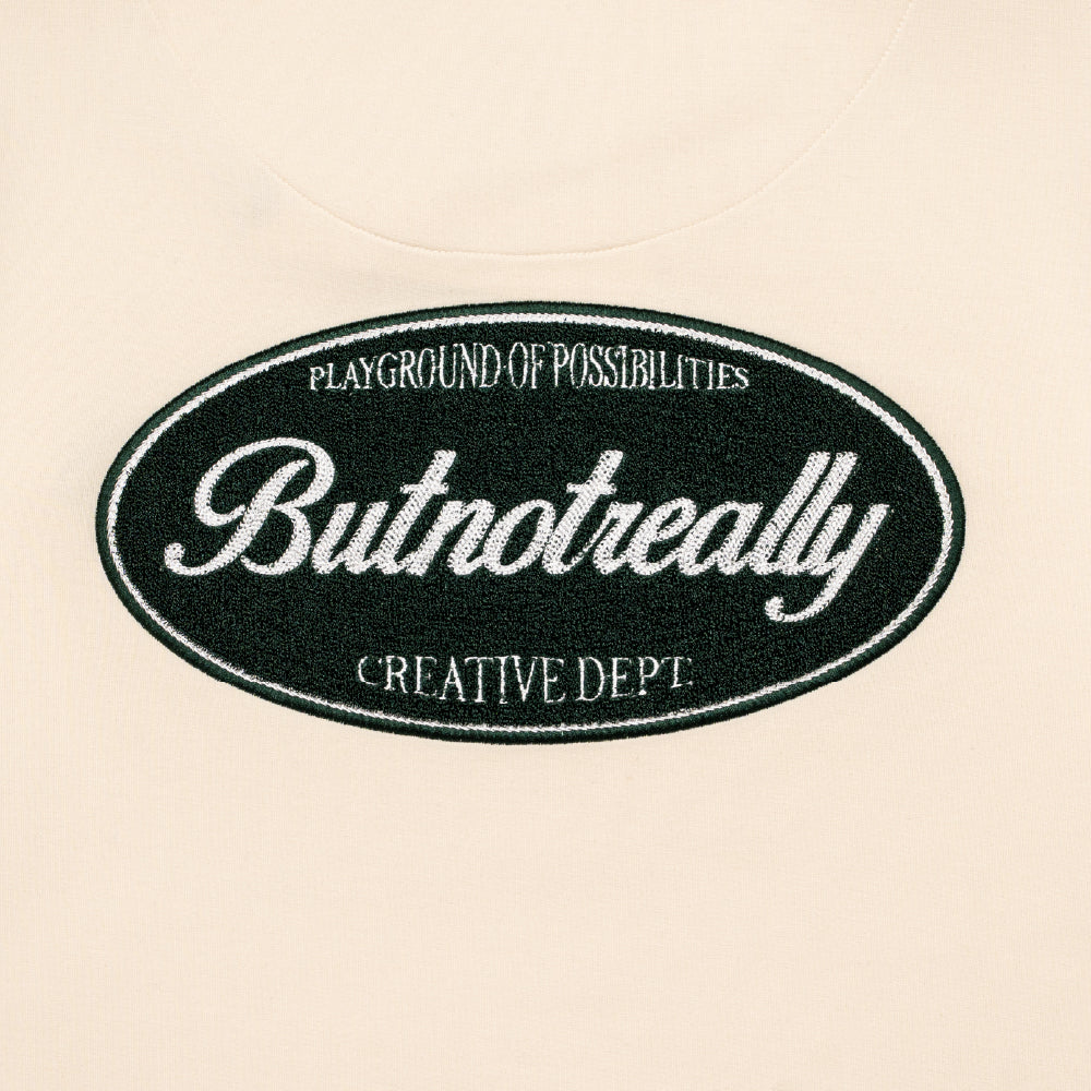 ButNotReally™ Graphic Neoprene Oversized Tee