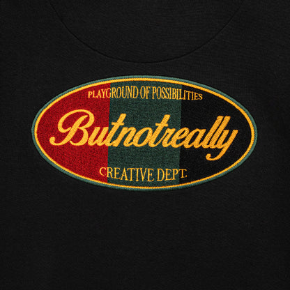 ButNotReally™ Graphic Neoprene Oversized Tee