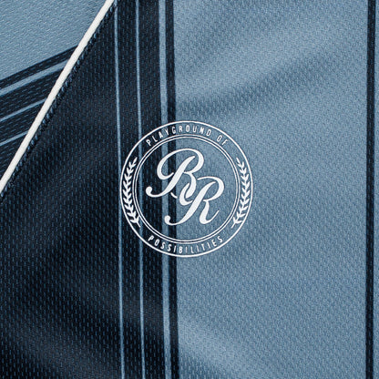 ButNotReally™ Mesh Stripes Oversized Polo Jersey