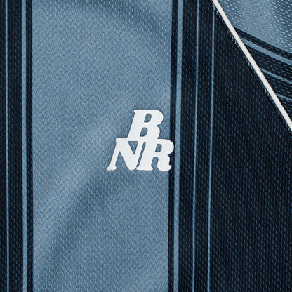 ButNotReally™ Mesh Stripes Oversized Polo Jersey