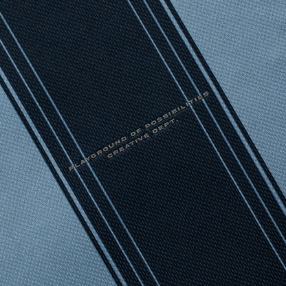 ButNotReally™ Mesh Stripes Oversized Polo Jersey